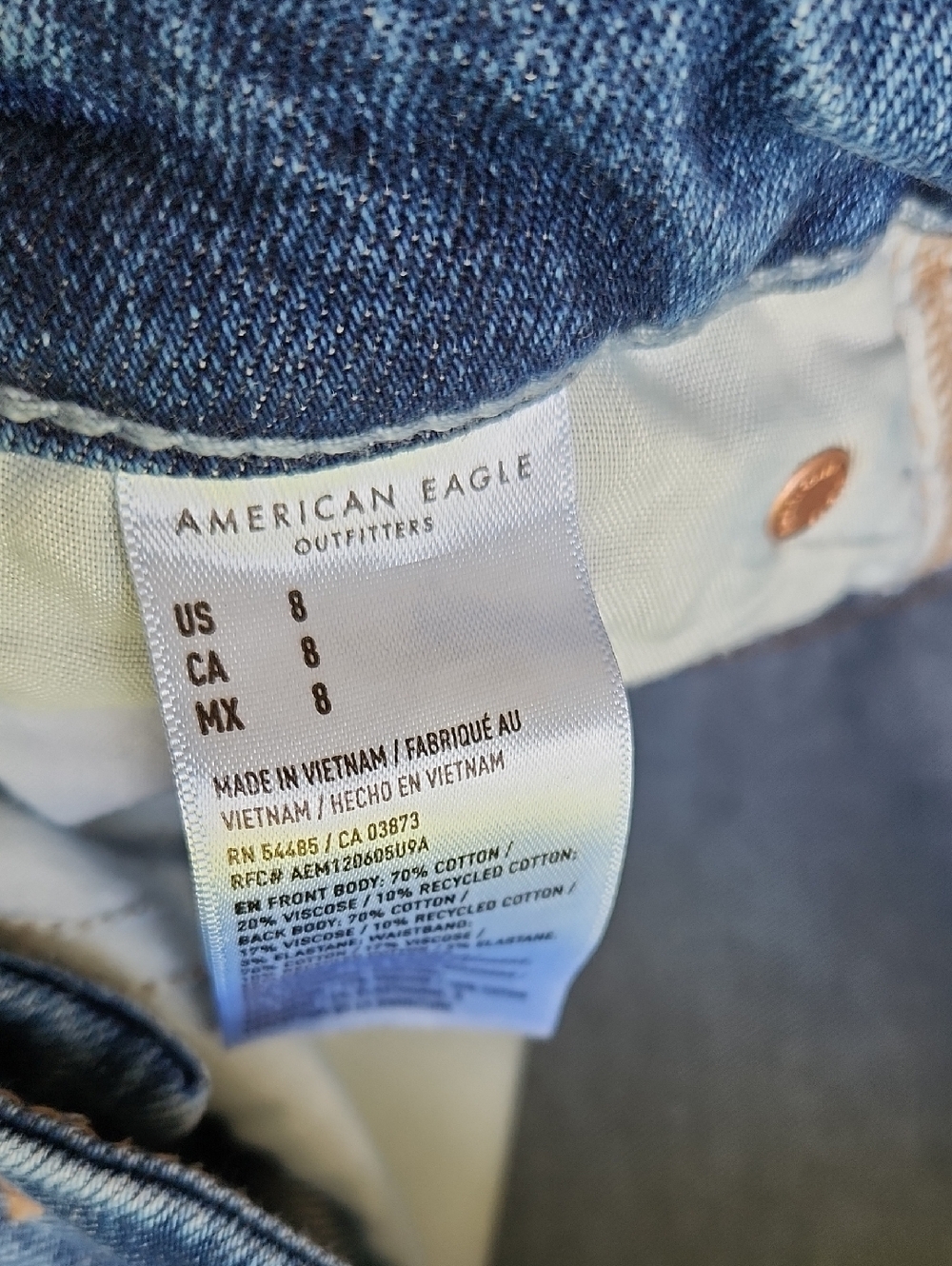 American Eagle Outfitters Blue Denim Shorts Duo - Picture 2 of 4